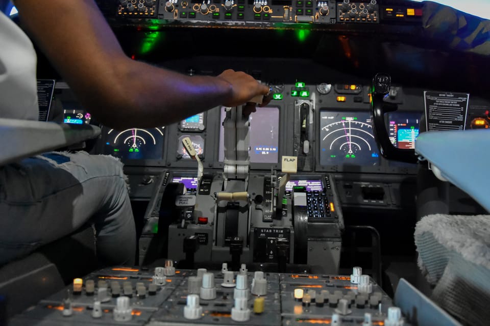 Experiencia Boeing 737 Flight Simulator