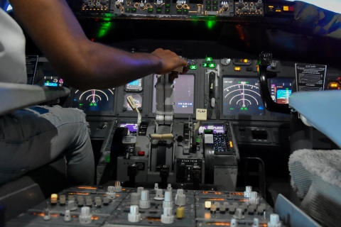 Santa Maria: Flight Simulation Experience 60min - "Take me there"
