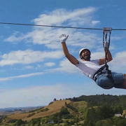 Waitomo Caves 1-Kilometer-Long Zipline Tour