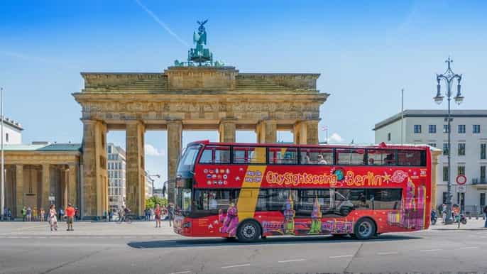 Berlín: Tour en autobús turístico con paradas libres