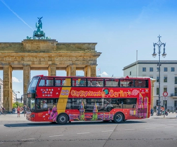 Berlim: City Sightseeing Hop-On Hop-Off Bus Tour de ônibus hop-on hop-off