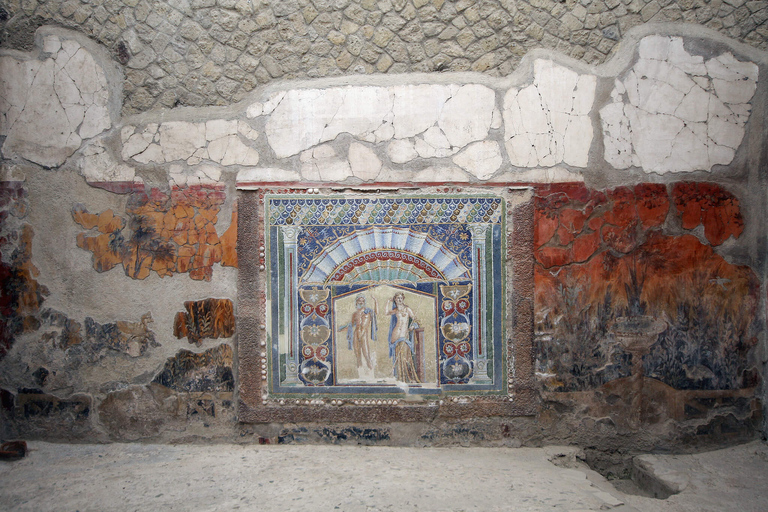 Van Napels: Pompeii en Herculaneum Tour met lokale lunch