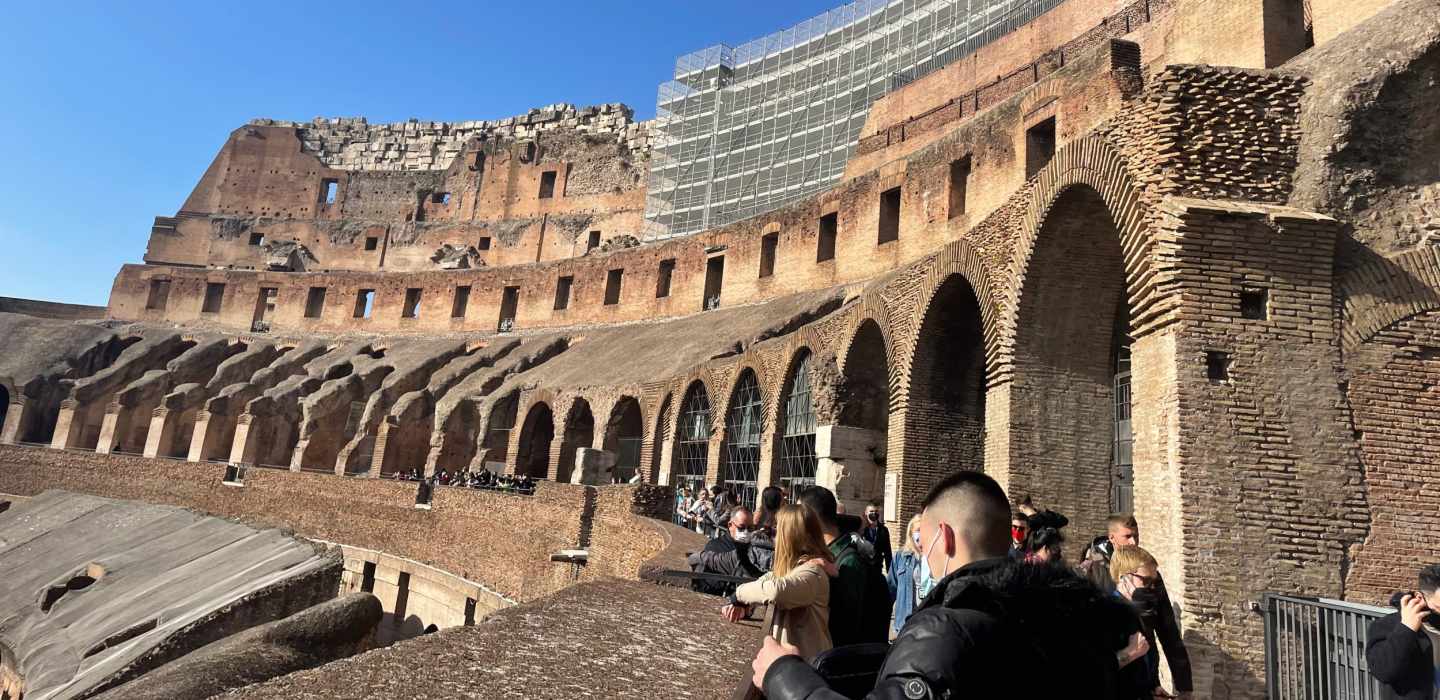 Geführte Tour zum Kolosseum, Forum Romanum & Palatin Hügel