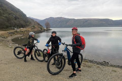 From Cromwell: Lake Dunstan Trail E-Bike Hire & Shuttle