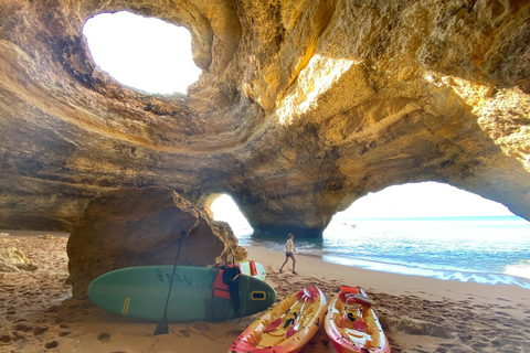 Benagil: Caves, Beaches, and Secret Spots Guided Kayak Tour