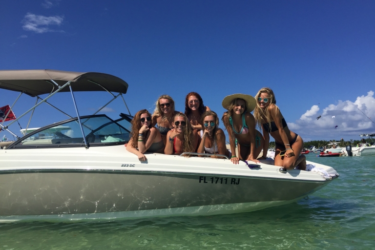 Miami: privébootfeest op Haulover SandbarMiami: speedbootcruise met privéfeest naar Haulover Sandbar