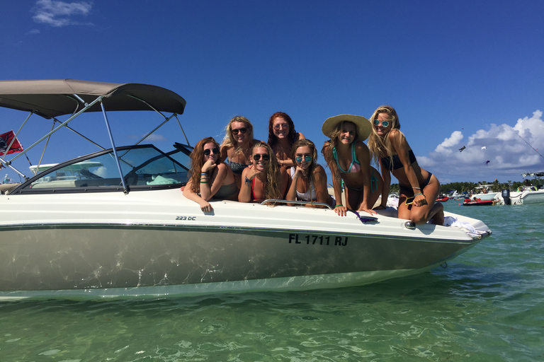 Miami: Private Boat Party at Haulover Sandbar Miami: Private Party Speedboat Cruise to Haulover Sandbar