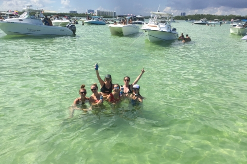 Miami: Prywatna impreza na łodzi w Haulover SandbarMiami: prywatny rejs łodzią motorową do Haulover Sandbar