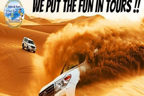 Dubai: Desert Safari with a VIP Twist Shared 4-Hour Desert Safari with Camel Ride