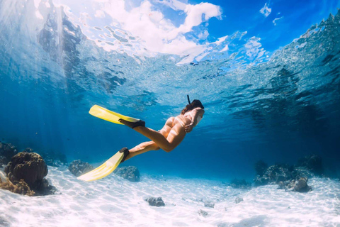 Boracay: Excursión por las islas con buceo con casco y ATV en tierra firme