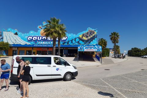 From Albufeira: One-Way Private Transfer to Aquashow Park