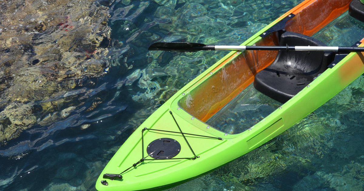 South Maui Self Guided Clear Bottom Kayak Tour GetYourGuide