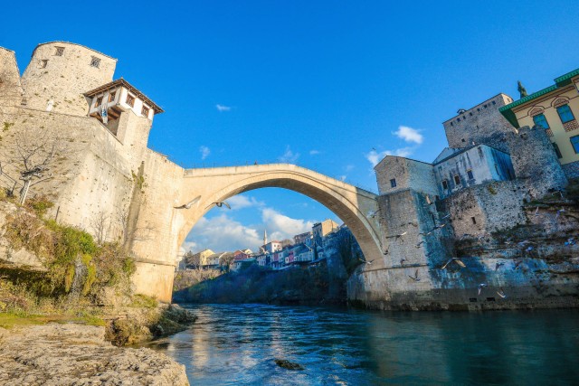 Van Dubrovnik: dagtrip Mostar en Kravice-watervallen