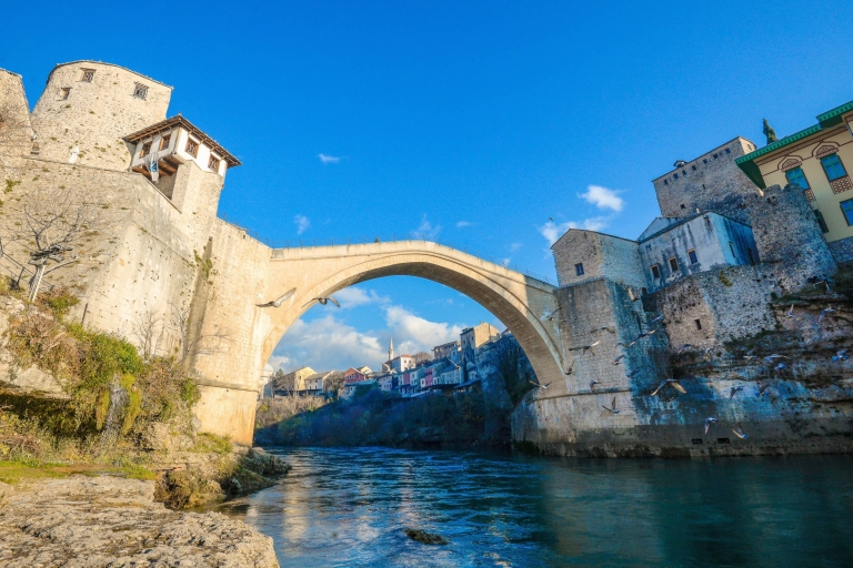 De Cavtat: cascades de Kravice et excursion d'une journée à Mostar