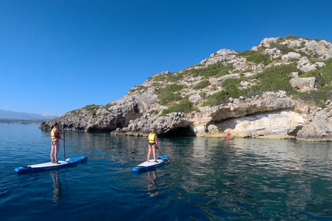 Chania: Stand-Up Paddleboard SmågruppsturChania: Stand-Up paddle-tur i liten grupp