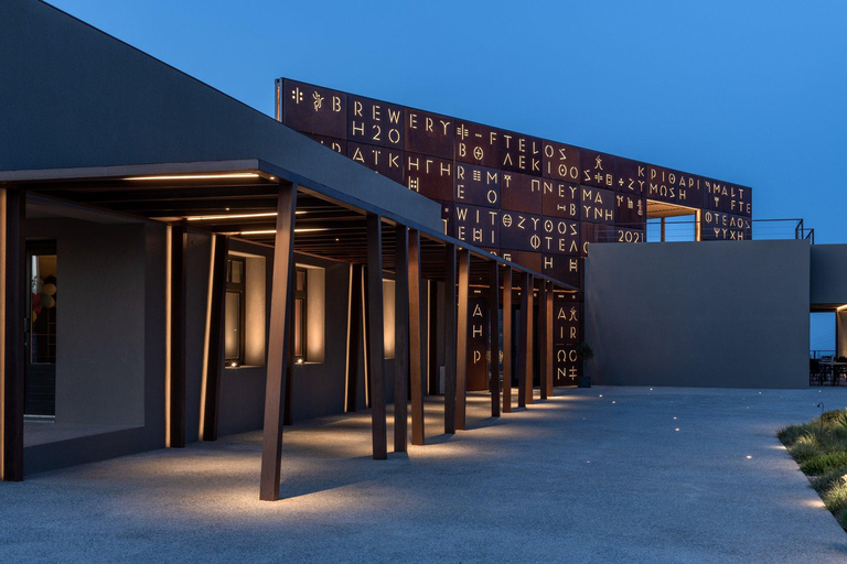 Santorini: wycieczka po browarze z degustacją piwa i opcjonalnym posiłkiemZwiedzanie browaru z degustacją piwa