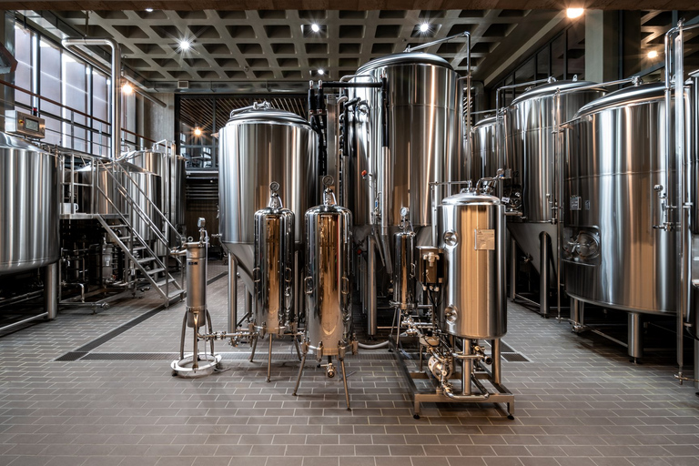 Santorini: wycieczka po browarze z degustacją piwa i opcjonalnym posiłkiemZwiedzanie browaru z degustacją piwa