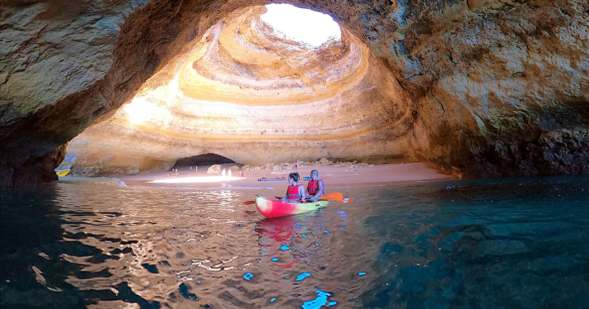 Benagil: Kayak or SUP Benagil Caves & Coast Line Tour | GetYourGuide