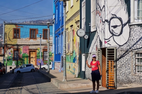 Santiago: Tour à Valparaiso et CasablancaCroisière portuaire de San Antonio: visite de Valparaiso et de Casablanca