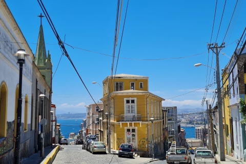 Santiago: Tour nach Valparaiso und CasablancaSan Antonio Hafenrundfahrt: Tour nach Valparaiso und Casablanca