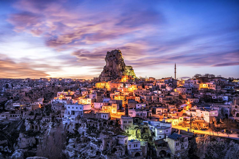 Tour serale e al tramonto in Cappadocia con cenaCappadocia Tour al tramonto e notturno con cena