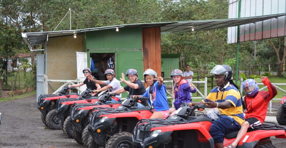 La Fortuna: Canyoning & ATV Adventure with Lunch & Transfer