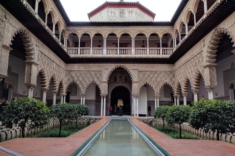 Desde Cádiz: excursión privada de un día a Sevilla, Catedral y Alcázar