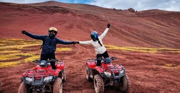 From Cusco: Mountain of Colors and Red Valley by ATV
