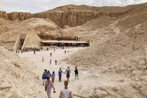 Desde Hurghada: Valle de los Reyes, Hatshepsut, Karnak y almuerzoTour compartido sin tarifas de entrada