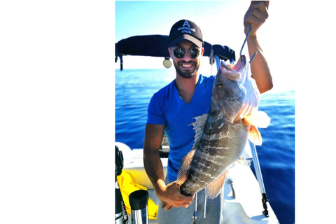 Agios Nikolaos: viaje de pesca en la bahía de MirabelloLancha | Agios Nikolaos: viaje de pesca en la bahía de Mirabello