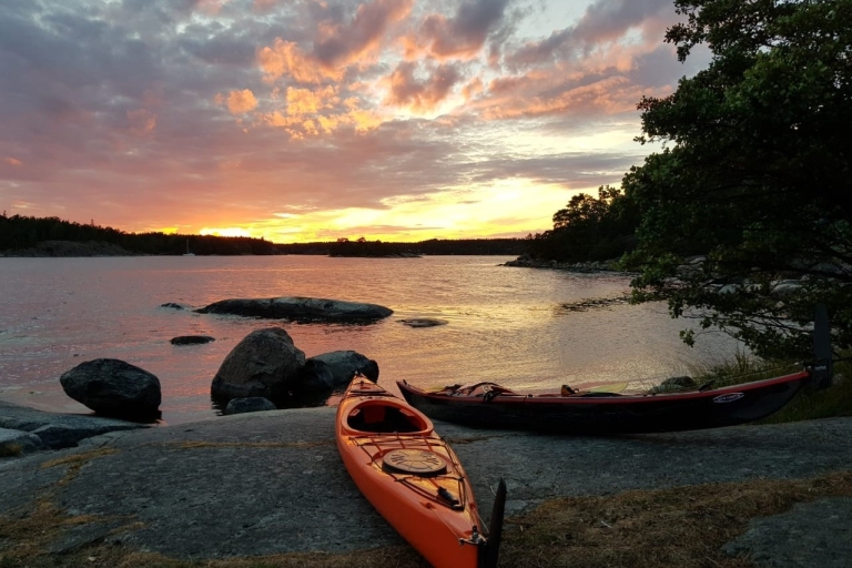 De Stockholm: excursion de 2 jours en kayak dans l'archipel de Stockholm