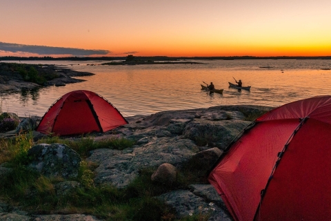 De Stockholm: excursion de 3 jours en kayak dans l'archipel de Stockholm