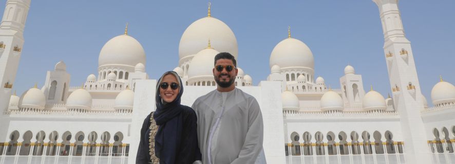 Fra Dubai: Heldags premium sightseeingtur til Abu Dhabi