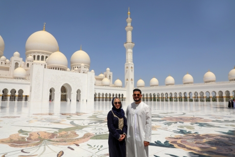 Ab Dubai: Ganztägige Sightseeingtour in Abu DhabiKleingruppentour auf Italienisch