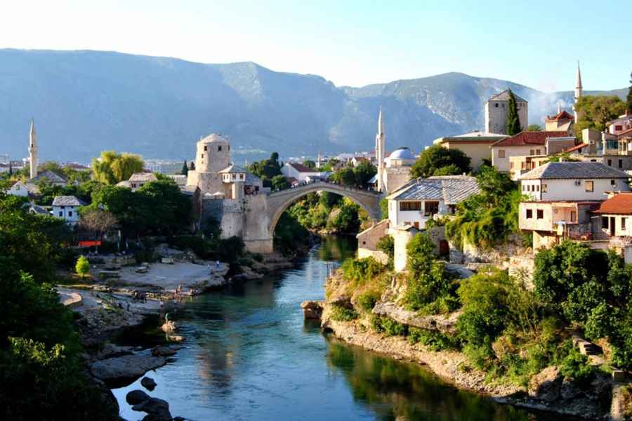Von Dubrovnik aus: Ganztägiger Ausflug nach Mostar und zu den Kravice-Wasserfällen