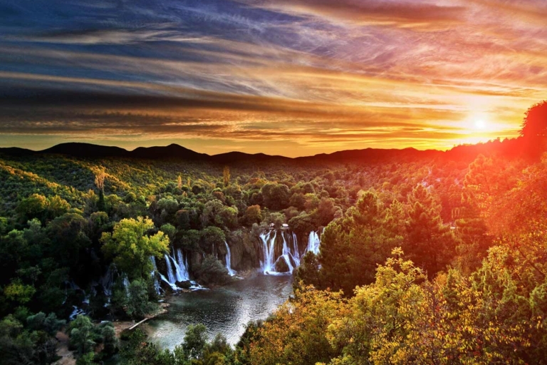 Z Dubrownika: całodniowe wodospady Mostar i Kravice