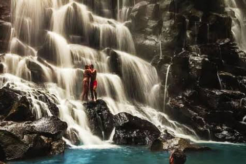 Bali: Blue Lagoon Snorkeling &amp; Waterfall Tour with LunchBlue Lagoon Snorkeling and Rafting Adventure