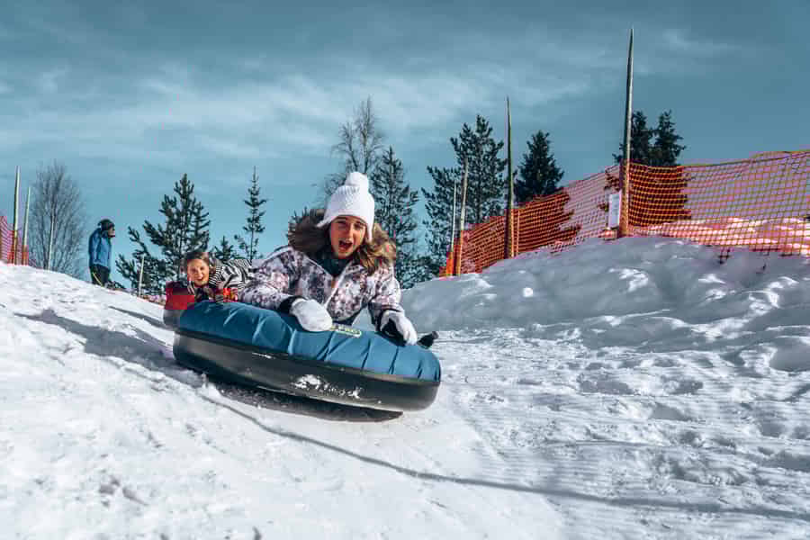 Rovaniemi: Ganztägige Schnee- und Spaßaktivitäten. Foto: GetYourGuide