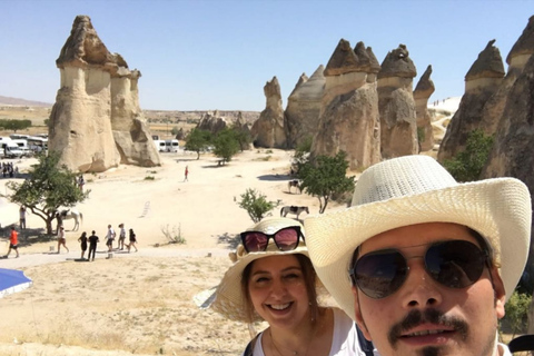 Cappadoce: visite des points forts d'une nuit et de 2 jours en voiture et à pied