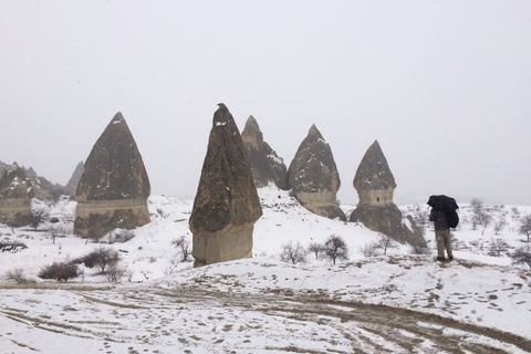 Cappadoce: visite des points forts d'une nuit et de 2 jours en voiture et à pied