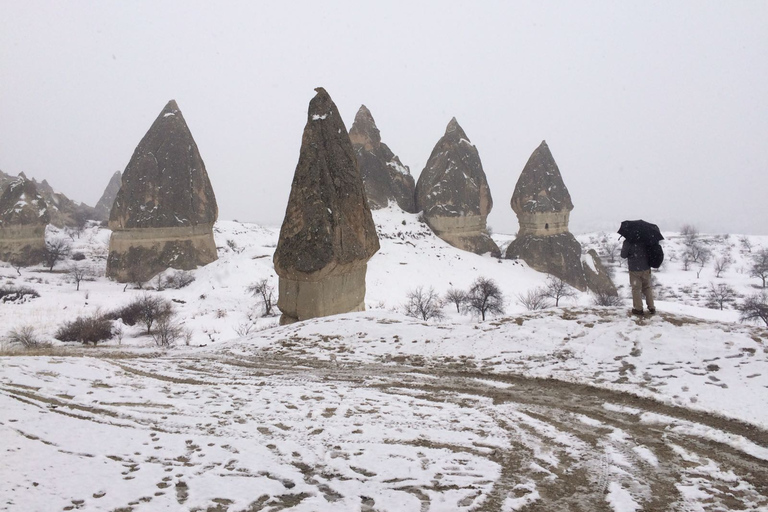 Cappadocië: 1-nacht 2-daagse hoogtepunten tour per auto en wandeling