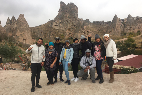 Cappadoce: visite des points forts d'une nuit et de 2 jours en voiture et à pied