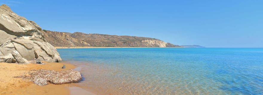 Agrigente : Tour en bateau privé de la réserve naturelle de Torre Salsa