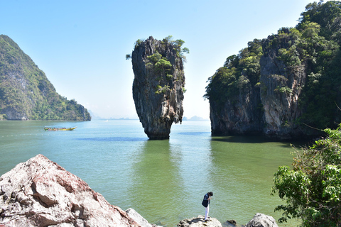 Krabi: Wyprawa na wyspę Jamesa Bonda z plażą Lao Lading