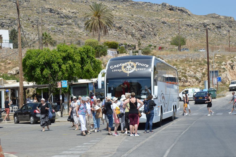 Rhodes: Lindos Express By Bus By Day or By Evening Rhodes: Lindos Express By Day with Hotel Transfer