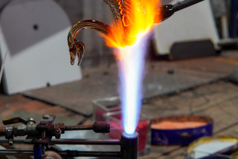 Bohemian glassworks excursion from Prague