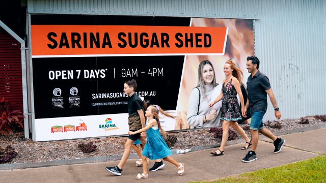Visit Sarina Guided Tour of the Sarina Sugar Shed with Tasting in Blue Mountains