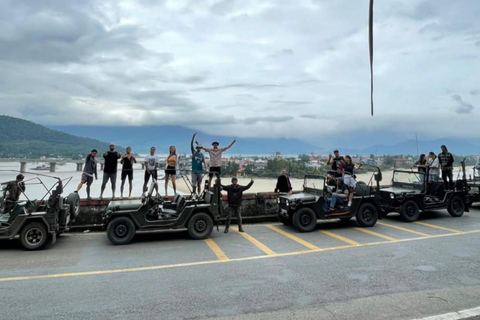 Jeep & Train Journey: Explore Huế, Hai Van Pass, & Lăng Cô