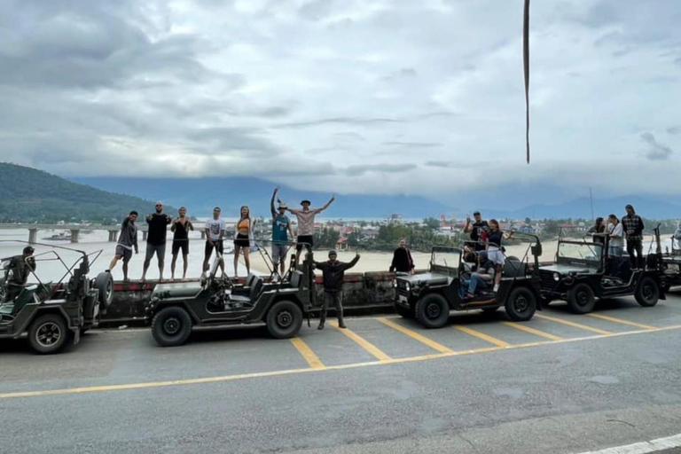 Jeep & Train Journey: Explore Huế, Hai Van Pass, & Lăng Cô