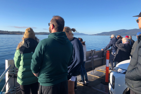 De Hobart: Excursão ativa de um dia pela Bruny Island AdventureDe Hobart: Bruny Island Nature e Produce Tour de dia inteiro